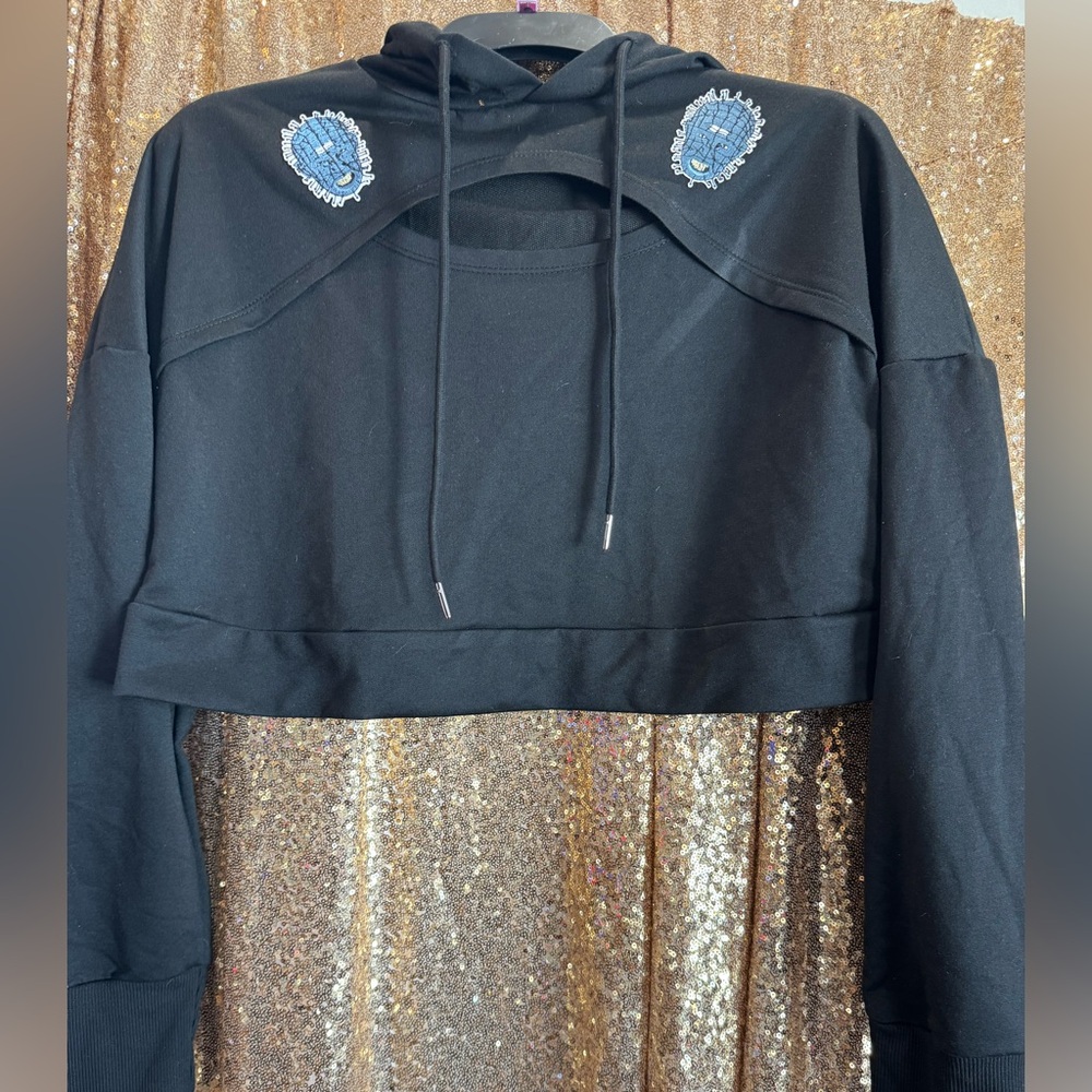 OOAK Women’s’ Cropped Pinhead Hoodie